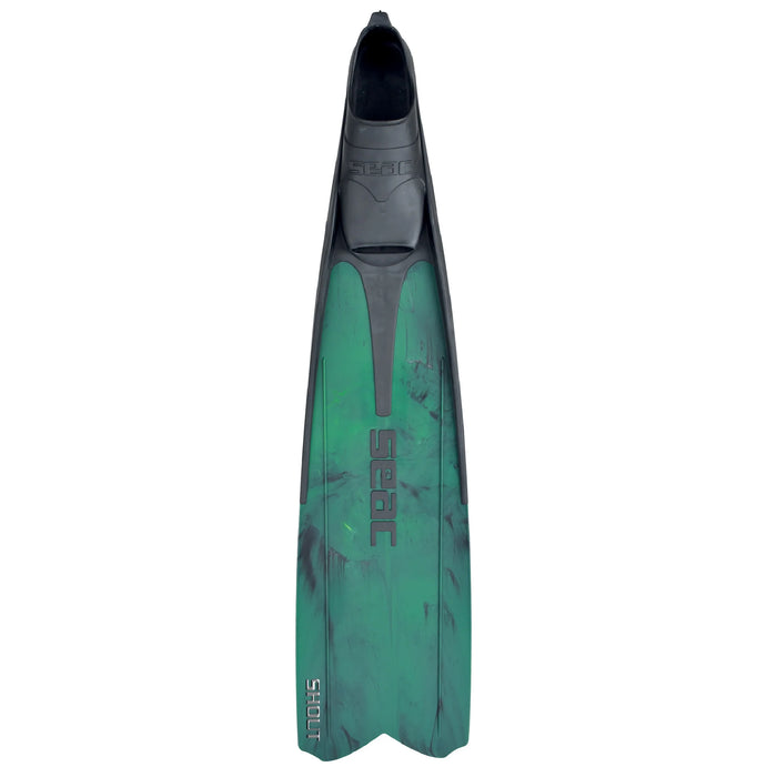 Freediving and Spearfishing Fins SEAC Shout S700 Camo