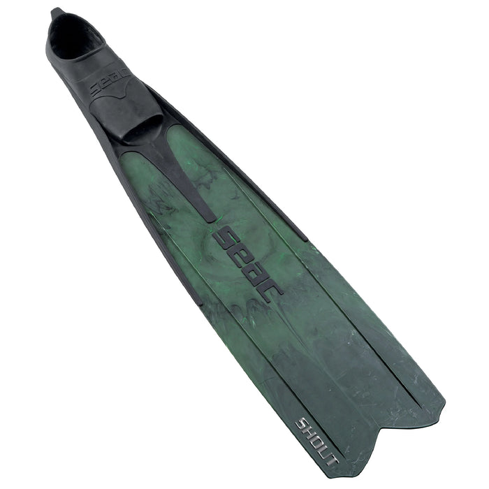 Freediving and Spearfishing Fins SEAC Shout S700 Camo