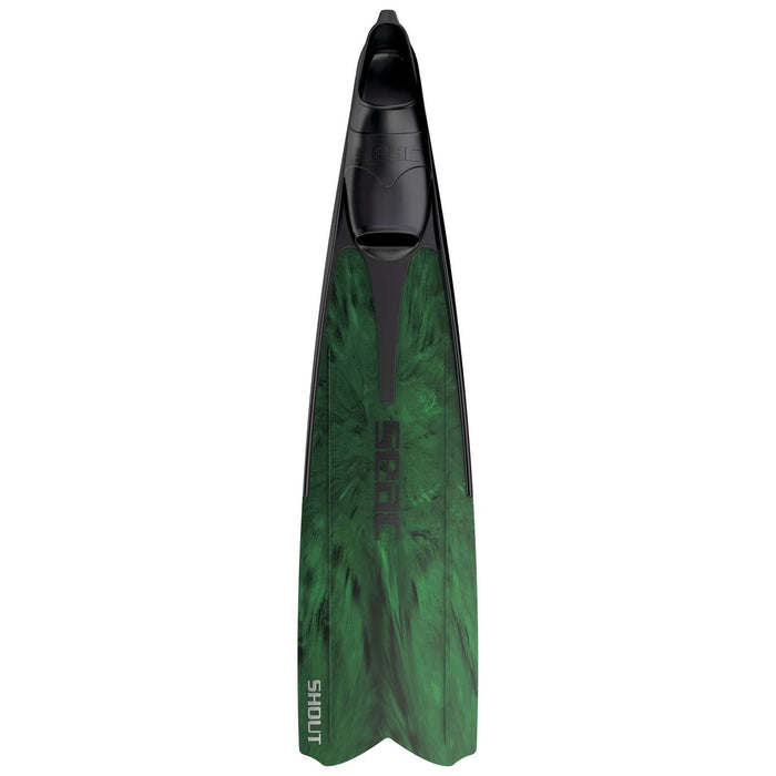 Palmes de chasse sous-marine et apnée Shout S700 Camo-Vert 43-44 Seac 71-44CV-43-44
