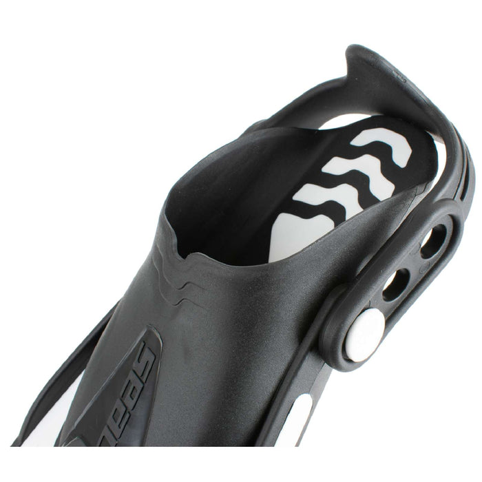 Palmes de snorkeling Vela Oh Blanches Taille XXS-XS ~ 32-35 Seac 71-47W-XXS-XS