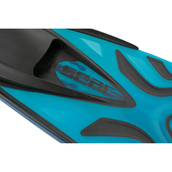 Aletas de Snorkel Azzurra Azul Claro 42-43 Seac 71-54AZ-42-43
