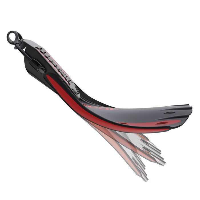 Aletas de buceo U-1000 Roja M-L ~ 40-42 Seac 71-55R-M-L