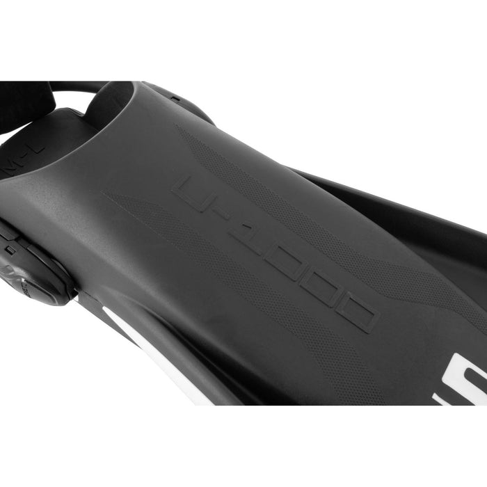 Diving Fins U-1000 White M-L ~ 40-42 Seac 71-55W-M-L