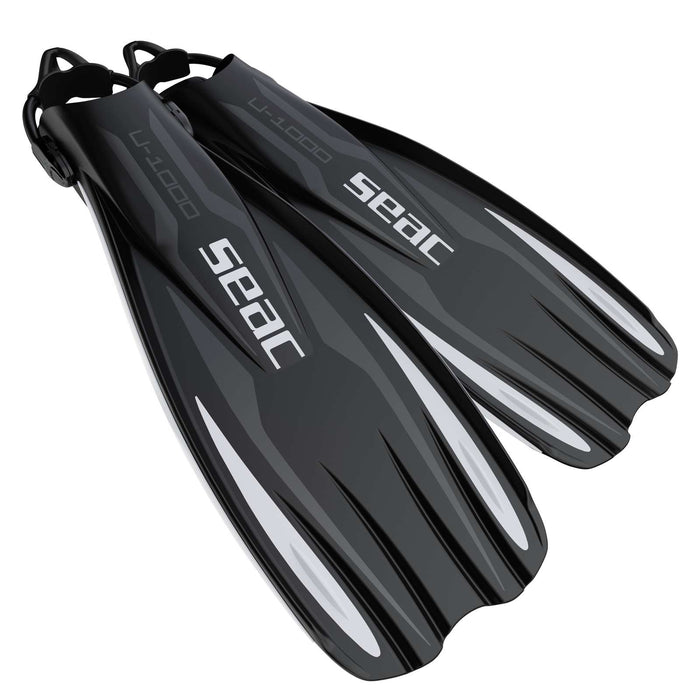 Diving Fins U-1000 White S-M ~ 37-39 Seac 71-55W-S-M