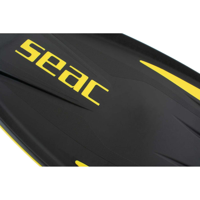 Diving Fins U-1000 Yellow L-XL ~ 43-45 Seac 71-55Y-L-XL