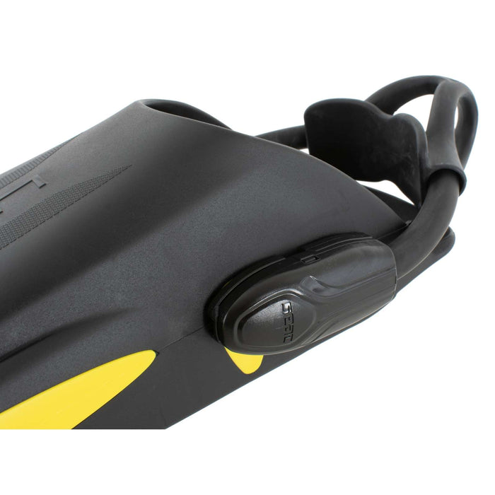 Diving Fins U-1000 Yellow L-XL ~ 43-45 Seac 71-55Y-L-XL