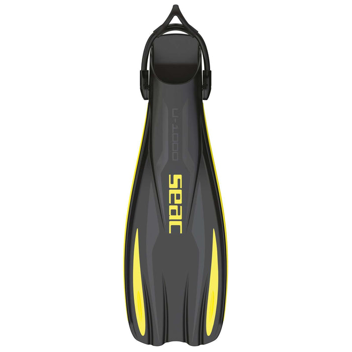 Diving Fins U-1000 Yellow M-L ~ 40-42 Seac 71-55Y-M-L
