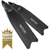 Freediving and Spearfishing Fins Bm30 Black-Green 35-36 Seac 71-56NV-35-36