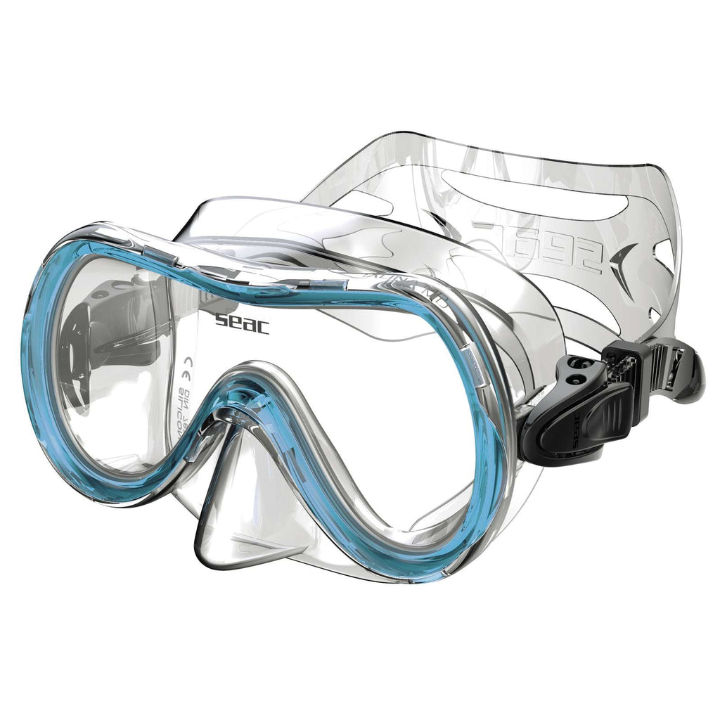 Masque de snorkeling Salina Md Slt Aquamarine Seac 75-16A-SLT