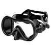 Masque de snorkeling Salina Md Slt Transparent-Noir Seac 75-16N-SBLN