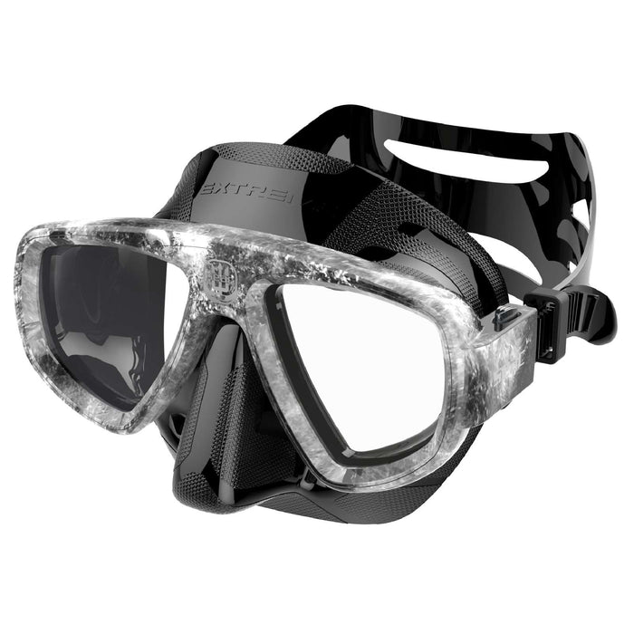 Freediving Mask Extreme Camo-Black-Grey Seac 75-33CG-SBL