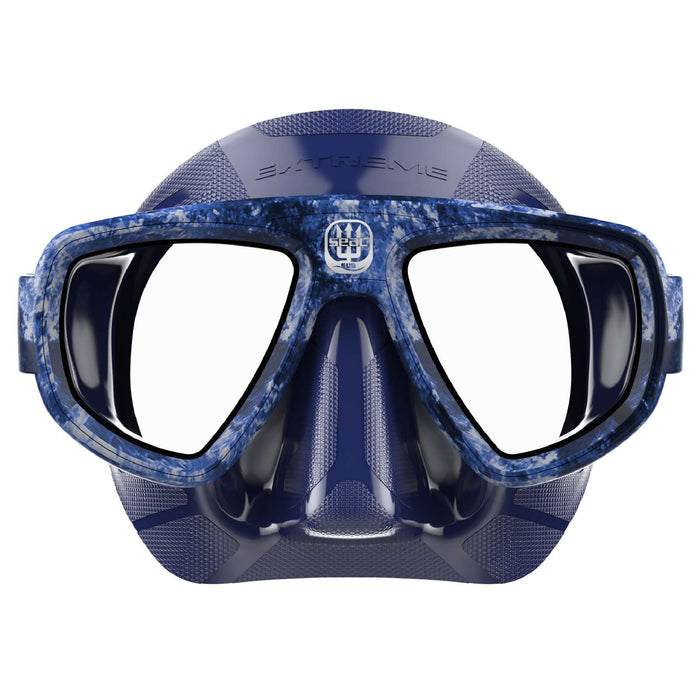 Maschera da apnea Extreme Camo Blu Seac 75-33MK-SB