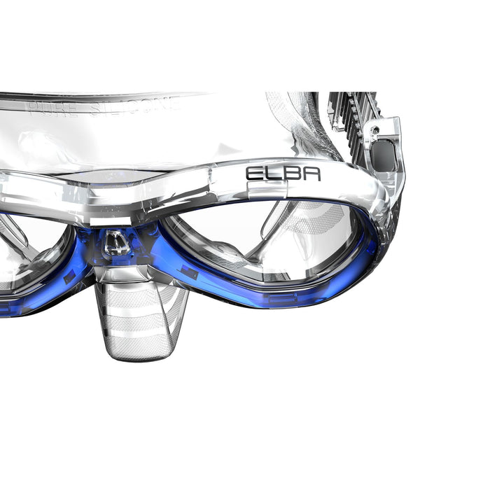 Snorkelmasker Elba Helder-Blauw Seac 75-41B-SKL