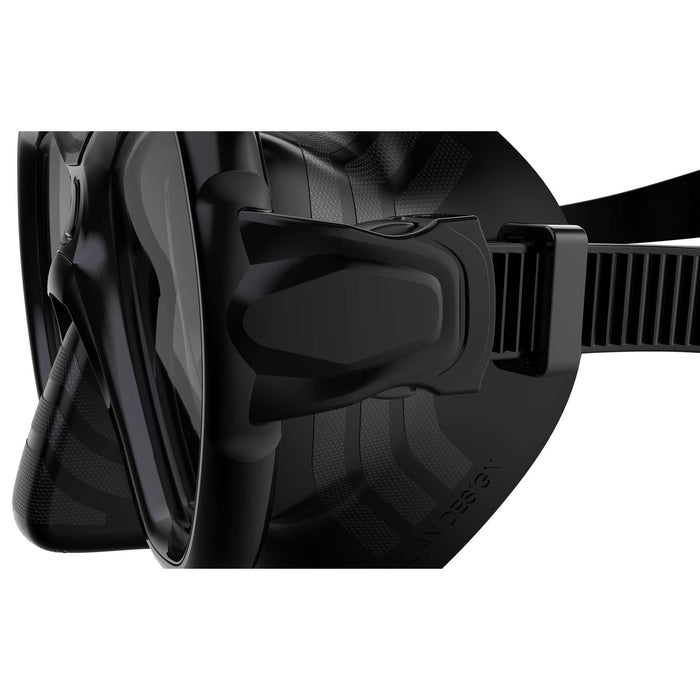 Snorkeling Mask Elba Black Seac 75-41N-SBL