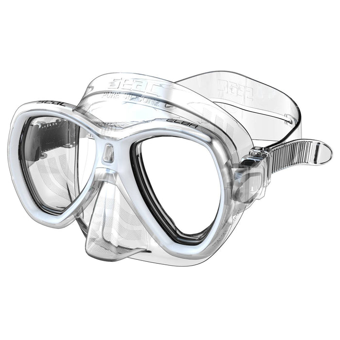 Snorkelmasker Elba Helder-Wit Seac 75-41W-SKL