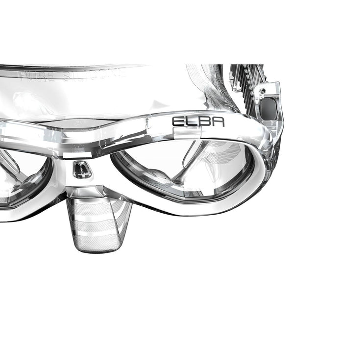Snorkelmasker Elba Helder-Wit Seac 75-41W-SKL