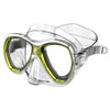 Maska do nurkowania Snorkeling Elba Clear-Yellow Seac 75-41Y-SKL