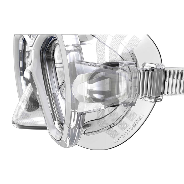 Masque de snorkeling Elba Md Transparent-Blanc Seac 75-42W-SKL