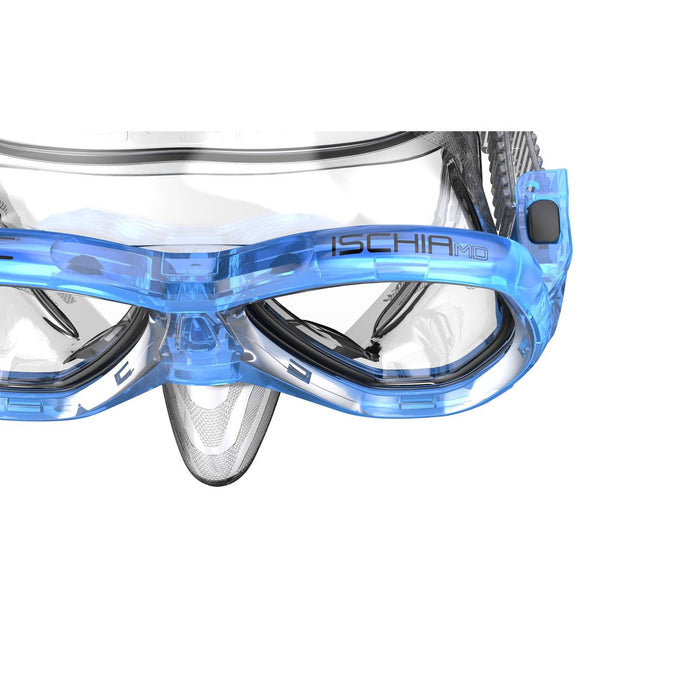Masque de snorkeling Ischia Md Clear-Bleu Seac 75-44B