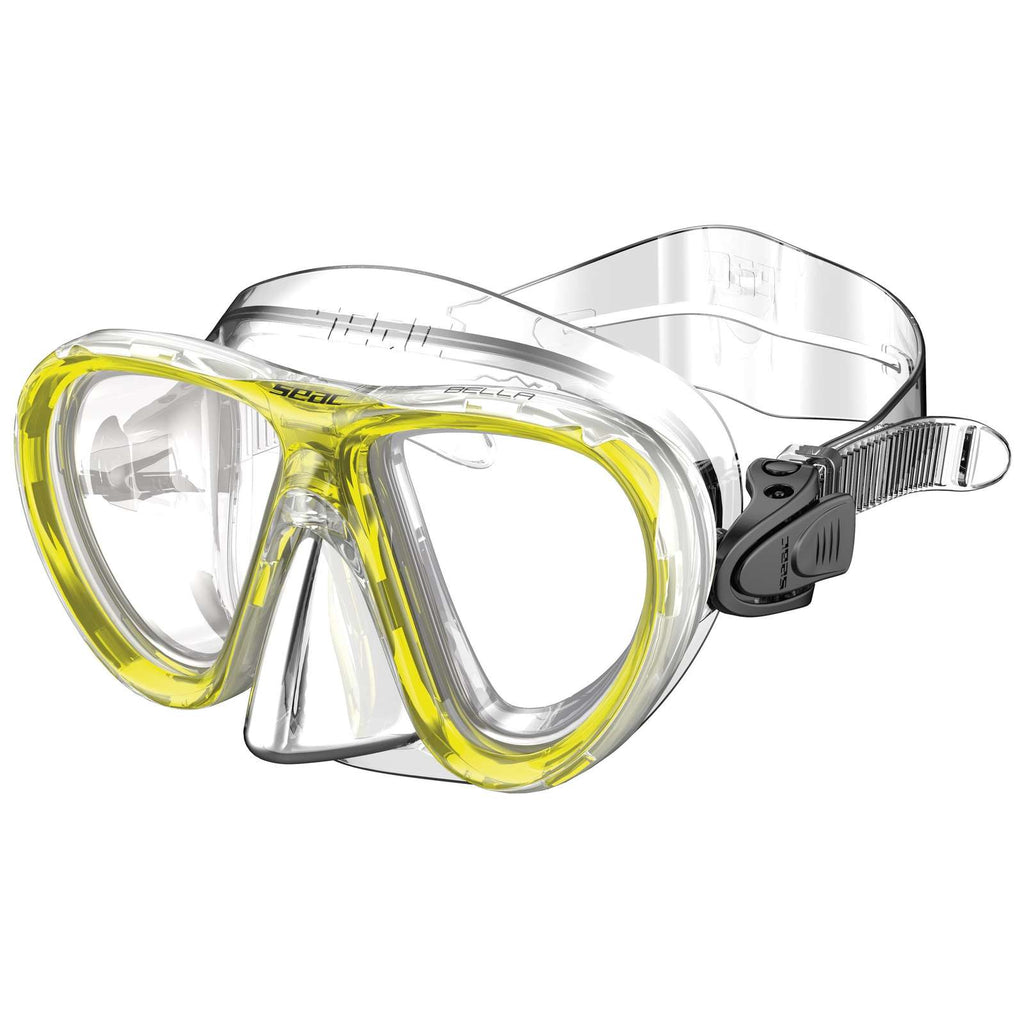 Masque de snorkeling Bella Enfants Clear-Jaune Seac 75-45Y-SKL