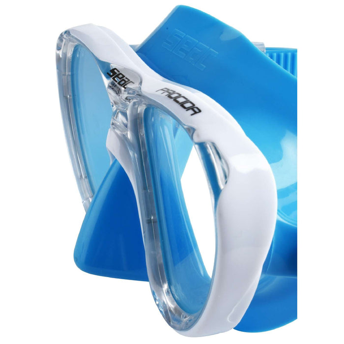Maschera da snorkeling Procida Slt Clear-Azzurro Seac 75-46AZ-SLTAZ