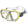 Maschera da snorkeling Procida Slt Clear-Giallo Seac 75-46Y
