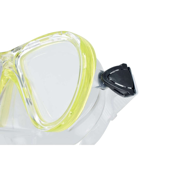 Maschera da snorkeling Procida Slt Clear-Giallo Seac 75-46Y