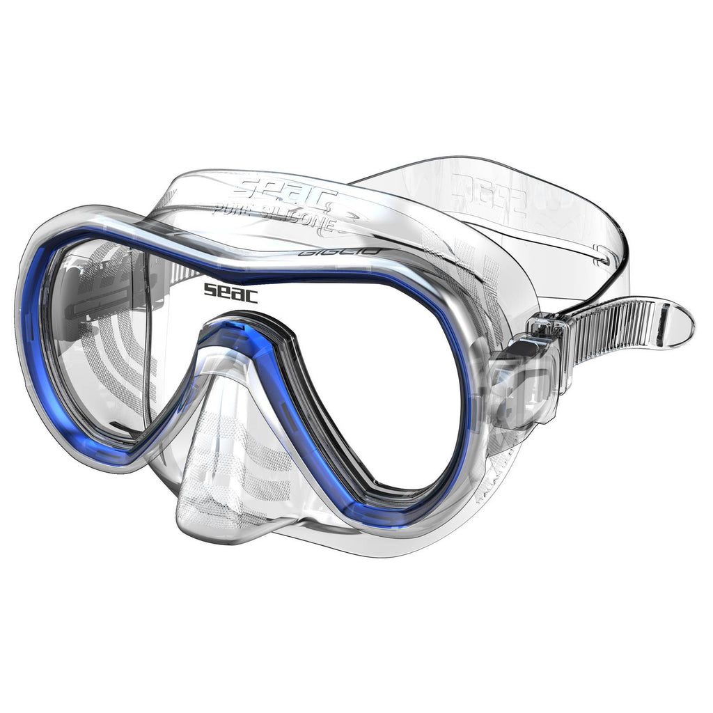 Masque de snorkeling Giglio Clear-Bleu Seac 75-47B-SKL