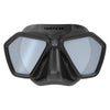 Máscara de Freediving y Spearfishing Eagle Lentes Espejadas Plateadas Negras Seac 75-66NS-SBL-LS