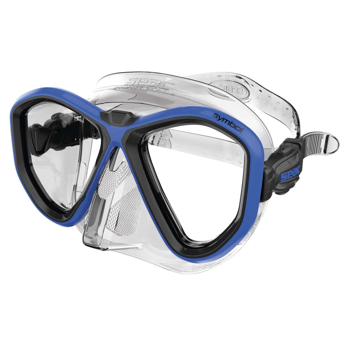 Máscara de Buceo Symbol Transparente-Azul Seac 75-70B-SKL