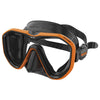 Máscara de Buceo Appeal Asian Fit Negra-Naranja Seac 75-75O-SBL