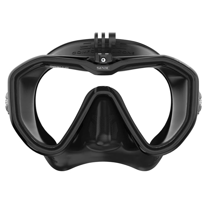 Máscara de buceo Appeal Asian Fit Pro Negra Seac 75-76N-SBL