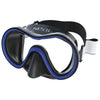 Máscara de buceo Sunrise Negro-Azul Seac 75-78B-SBL