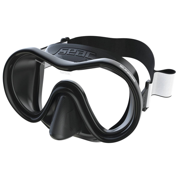 Máscara de buceo Sunrise Negro-Negro Seac 75-78B-SKL