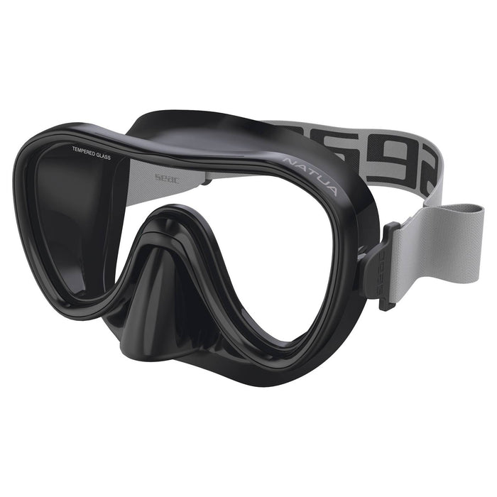 Maschera Snorkeling Natua Nero Seac 75-80N-SBL