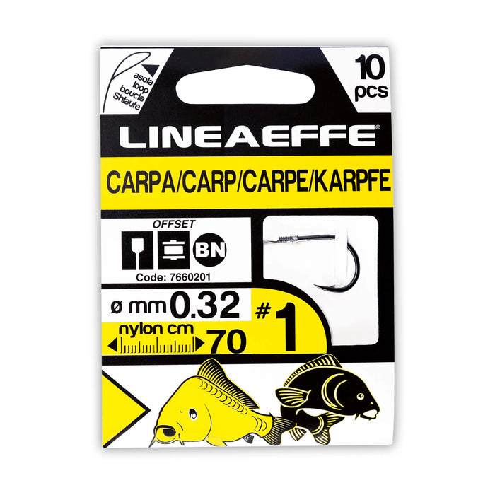 Fishing Hooks Lineaeffe Hi Quality Booklets Carp CM70