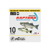 Fishing Hooks Sode Ring Kaptura Size 8 Fishing Ferrari 7953008