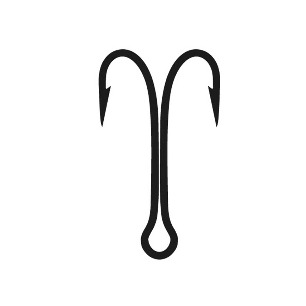 Hameçons doubles Kaptura Taille 2-0 Fishing Ferrari 7954800-2