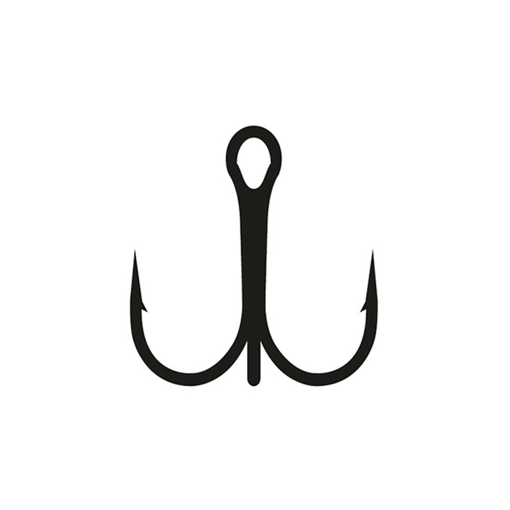 Anzuelos Triple Anillado Kaptura Tamaño 2-0 Pesca Ferrari 7954900-2