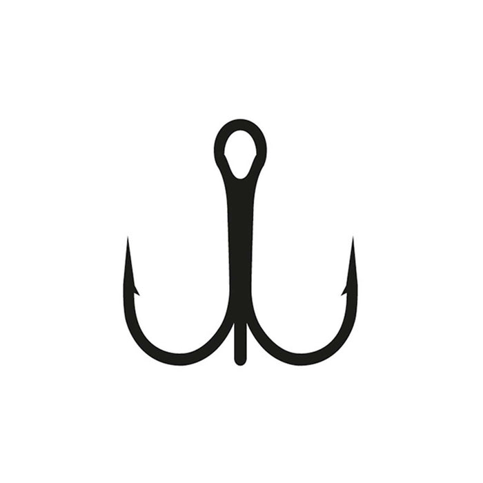 Anzuelos Triple Anillado Kaptura Tamaño 2-0 Pesca Ferrari 7954900-2