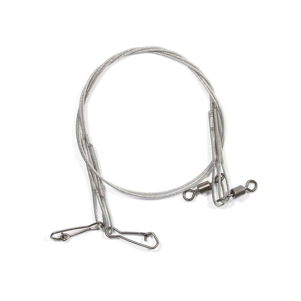 Wire Leader With Swivel And Snap 7x7 70cm 30kg Lineaeffe 7980430