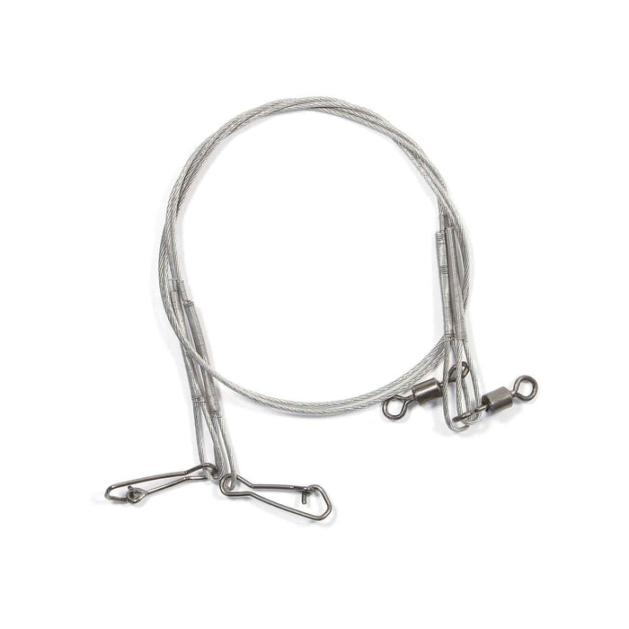 Wire Leader With Swivel And Snap 7x7 70cm 30kg Lineaeffe 7980430