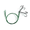 Wire Leader With Treble Hook Without Swivel 1x7 45cm 12kg Size 2 Lineaeffe 7980802