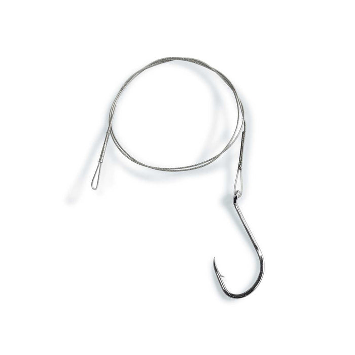 Fil d'acier Thon carte sans émerillon 1x7 45cm 12kg Taille 1-0 Lineaeffe 7980910