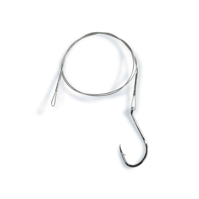 Fil d'acier Thon carte sans émerillon 1x7 50cm 20kg Taille 3-0 Lineaeffe 7980930