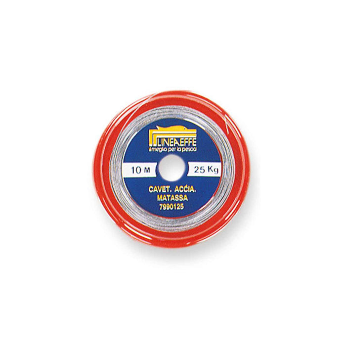 Wire Spool Coated Grey 1x7 10m 50kg Lineaeffe 7990150