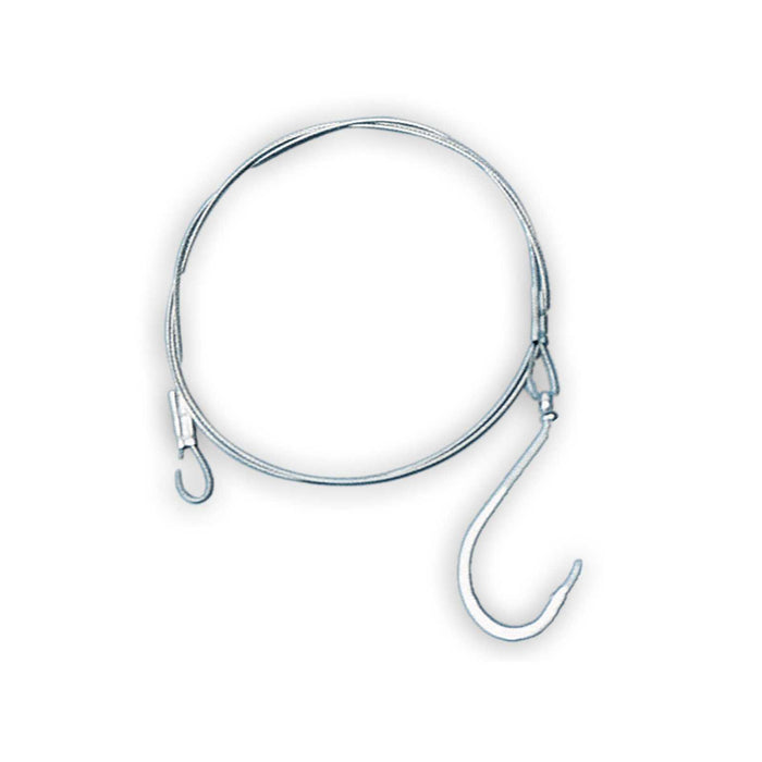 Alambre de acero atún tarjeta sin giratorio 1x7 25kg tamaño 4-0 Lineaeffe 7996040