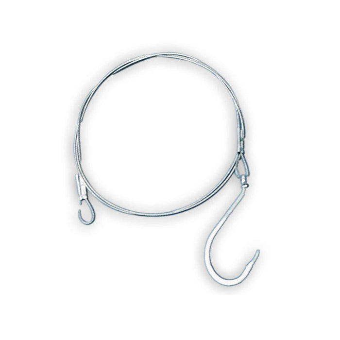 Steel Wire Tuna Card Without Swivel 1x7 25kg Size 5-0 Lineaeffe 7996050