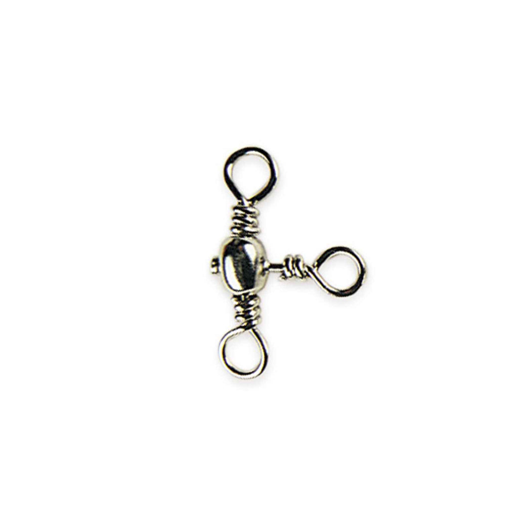 Nickeled Crossline Swivel Size 2-0 Lineaeffe 8002800