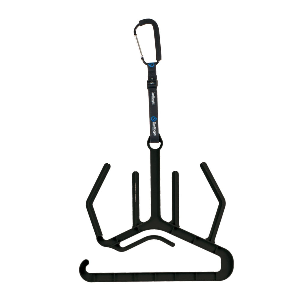 Wetsuit Hanger Maxi Double System Black Surflogic 80209